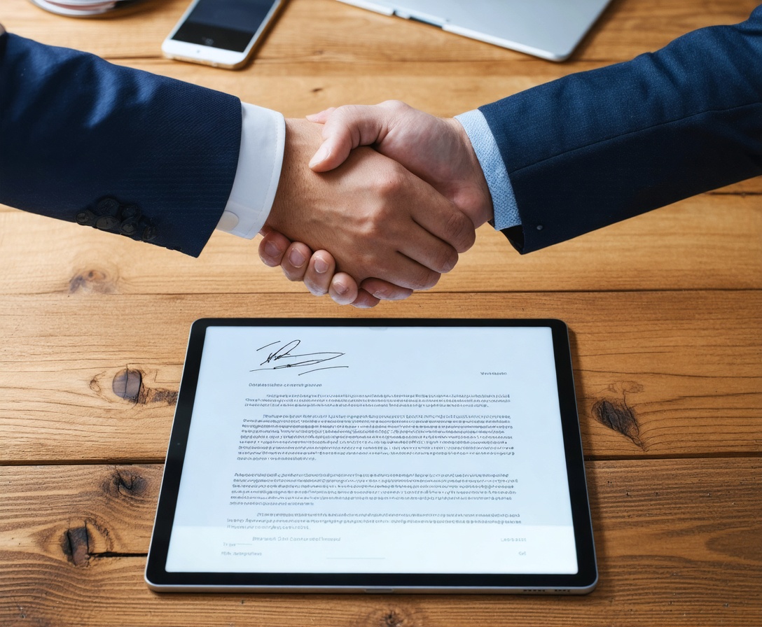 Профессионалы заключают договор о медицинском обучении